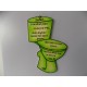 Pte Plaquette WC (Salut)